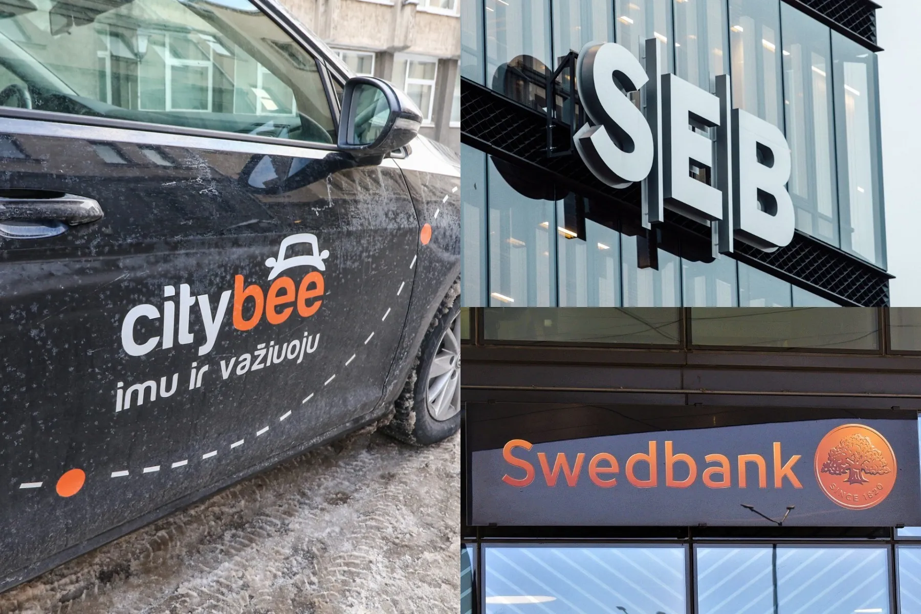 „CityBee“, SEB bankas, „Swedbank“