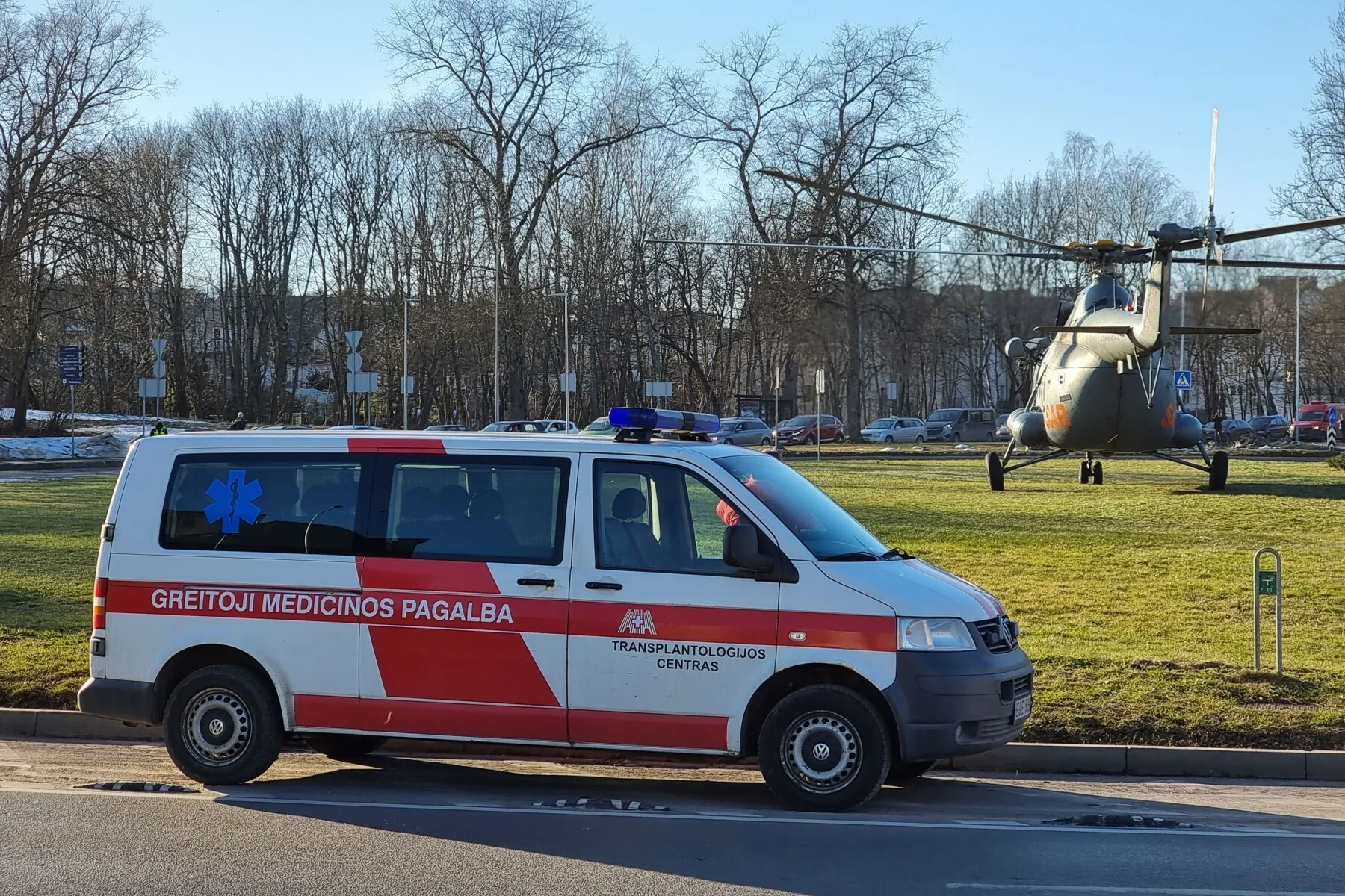 Į Kauno klinikas išvežtos donoro kepenys