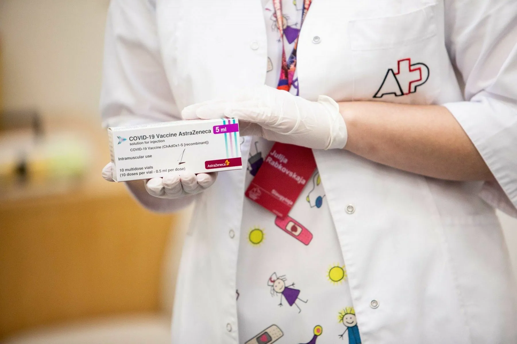 Nuo koronaviruso paskiepyta I. Šimonytė / DELFI nuotr.