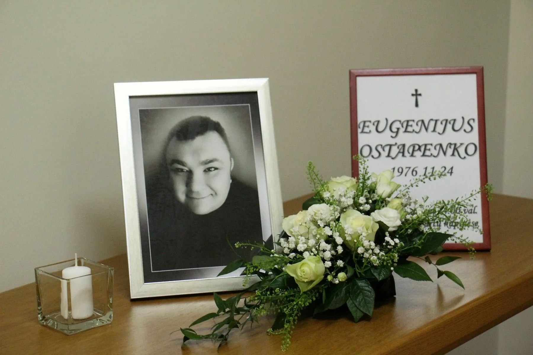 E. Ostapenko išlydėtas į paskutinę kelionę