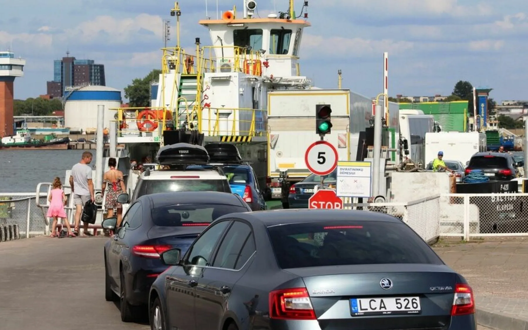 Smiltynės perkėla, keltas