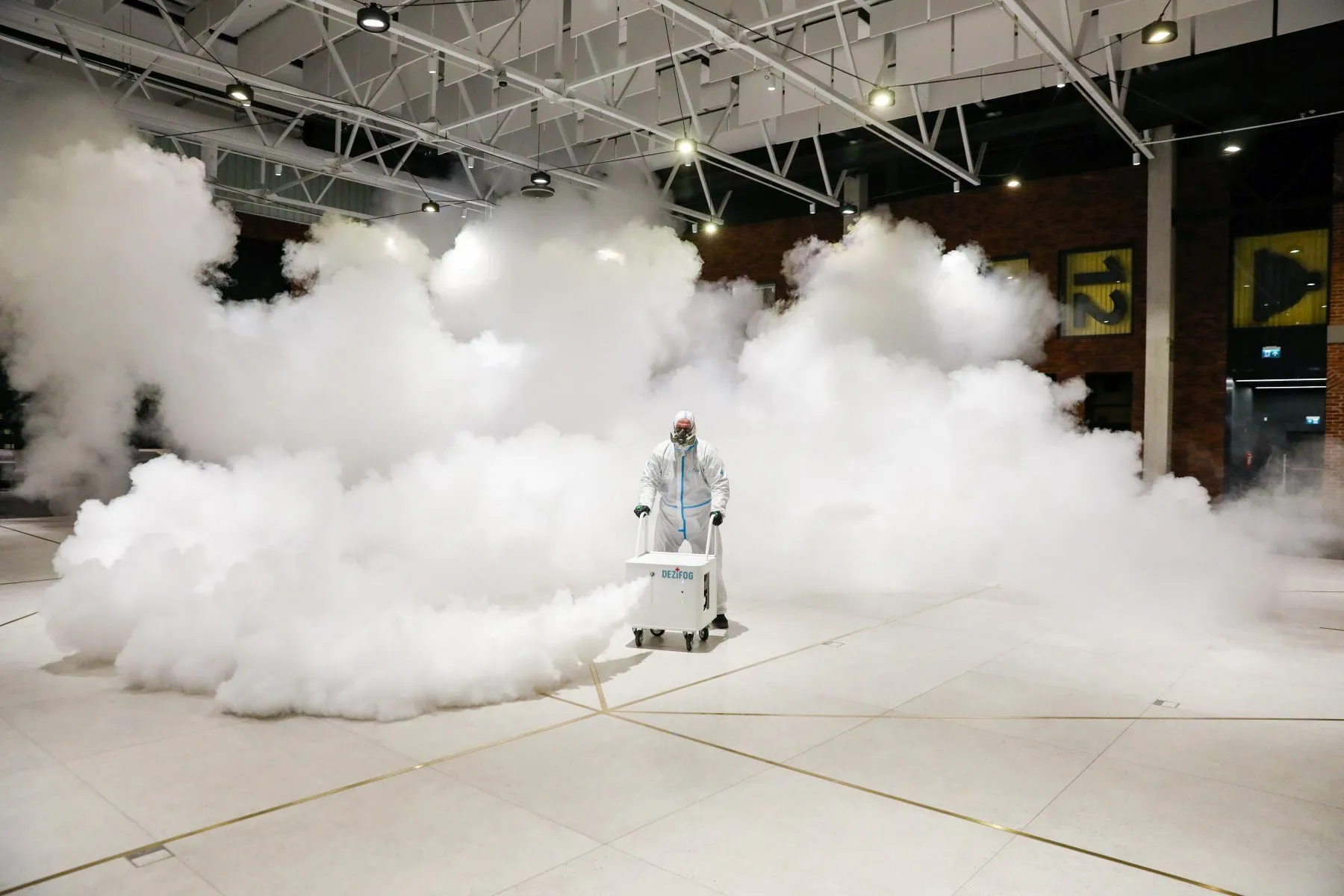 Patalpų dezinfekavimas „Dezifog“ / Organizatorių nuotr.