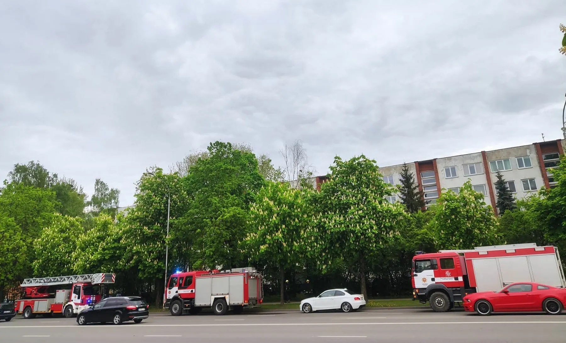 Melagingas ugniagesių iškvietimas