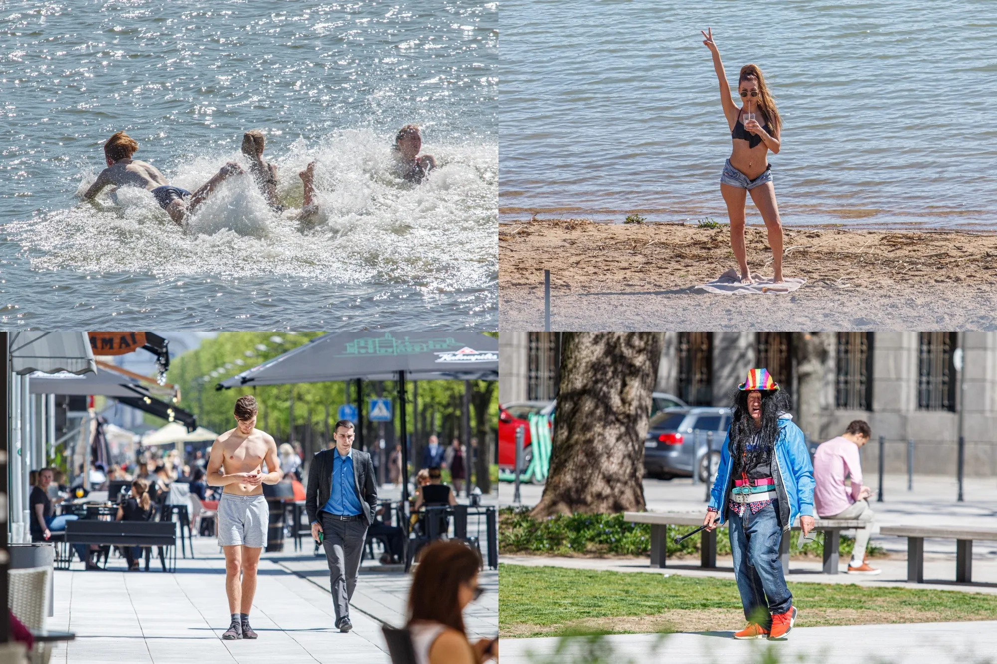 Vasariškas oras Kaune