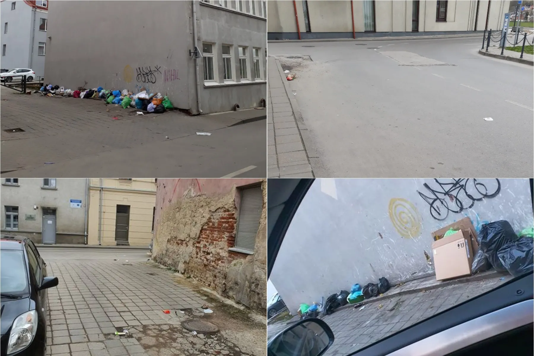 Šiukšlės Muitinės g.