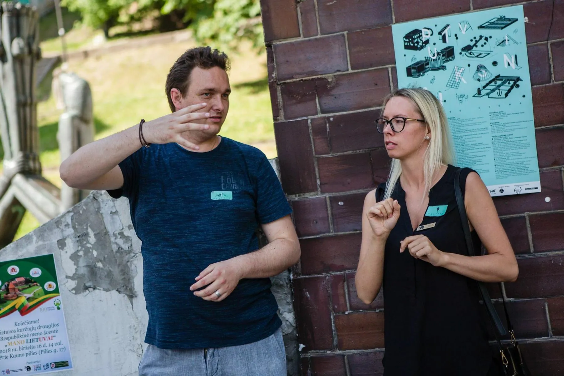 Gestų kalbos ženklas / KMN nuotr.