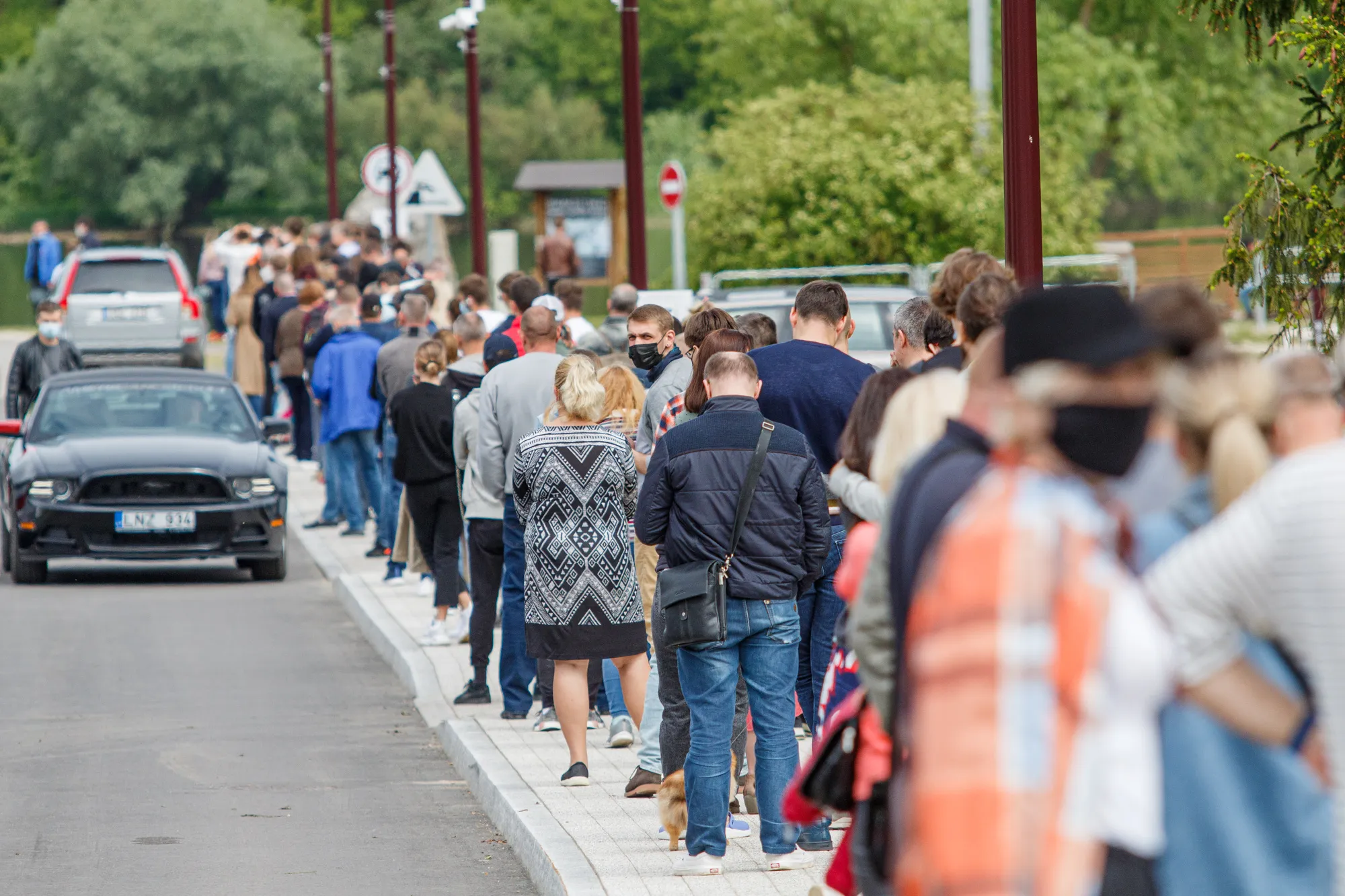 Masinis žmonių vakcinavimas Kauno rajone