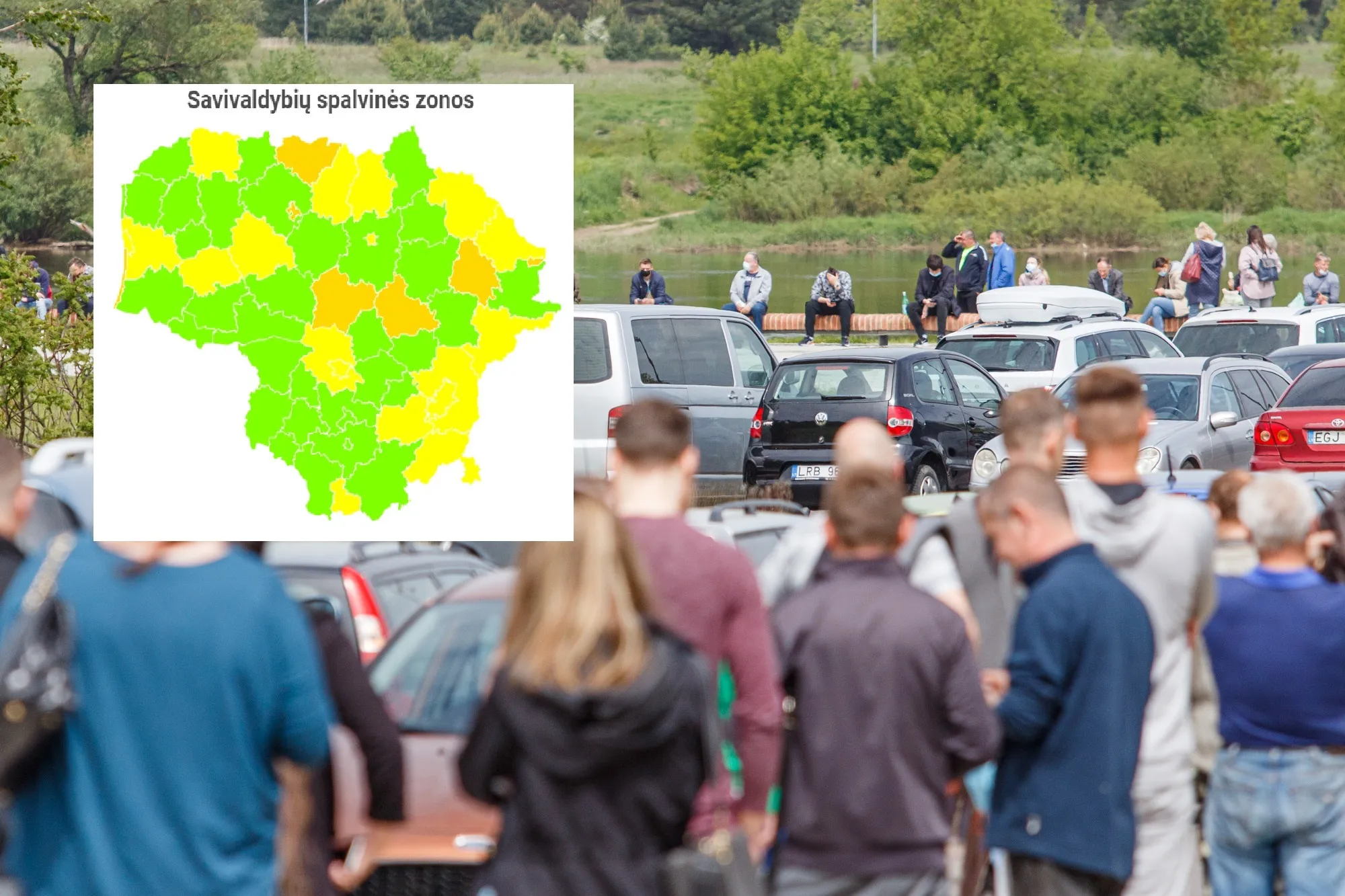 Savivaldybių spalvinės zonos