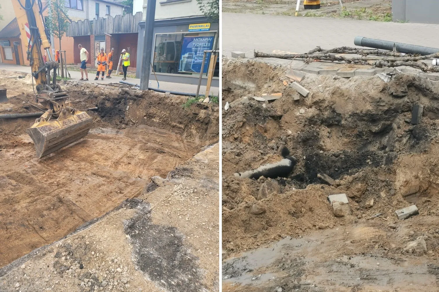 Nutraukti laidai Gertrūdos g.