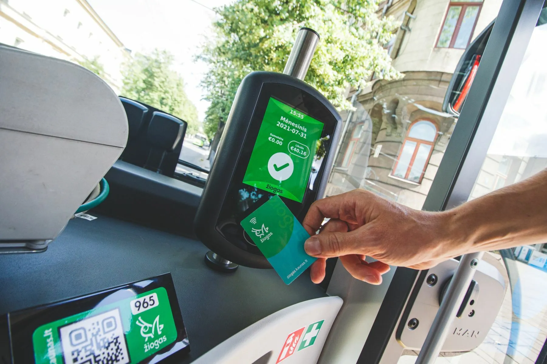 Nauji komposteriai / R. Tenio nuotr.