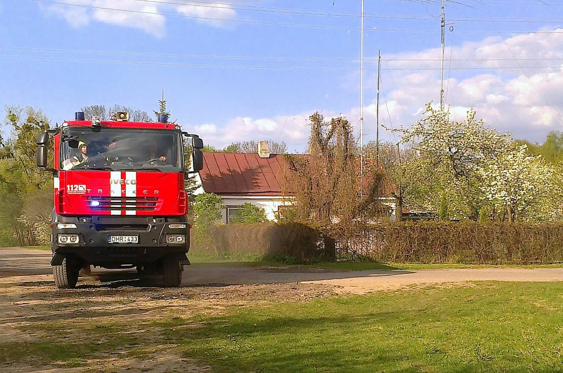 Gaisras, padegimas, sodai