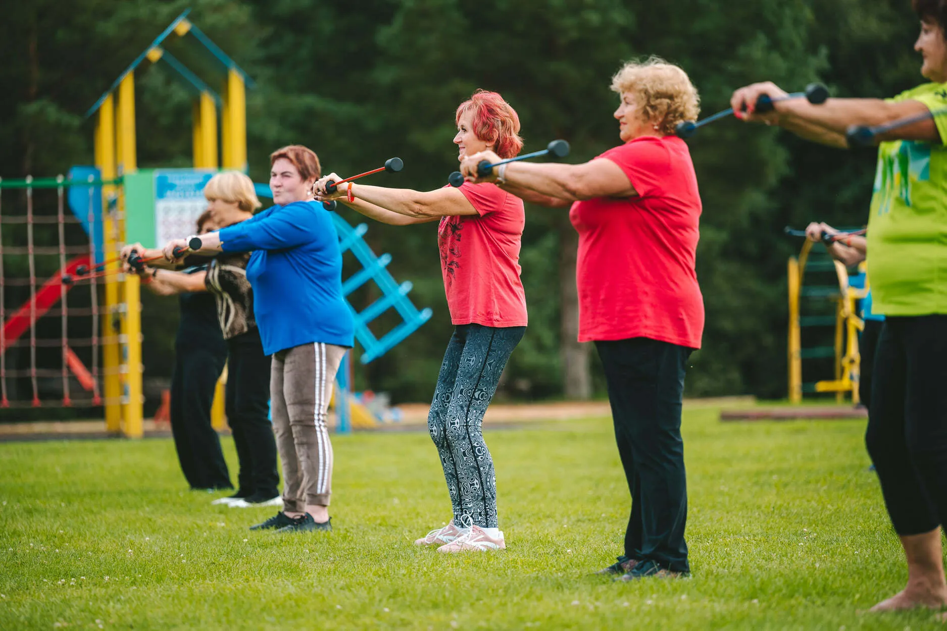 Nemokamos treniruotės Kauno rajono senjorams