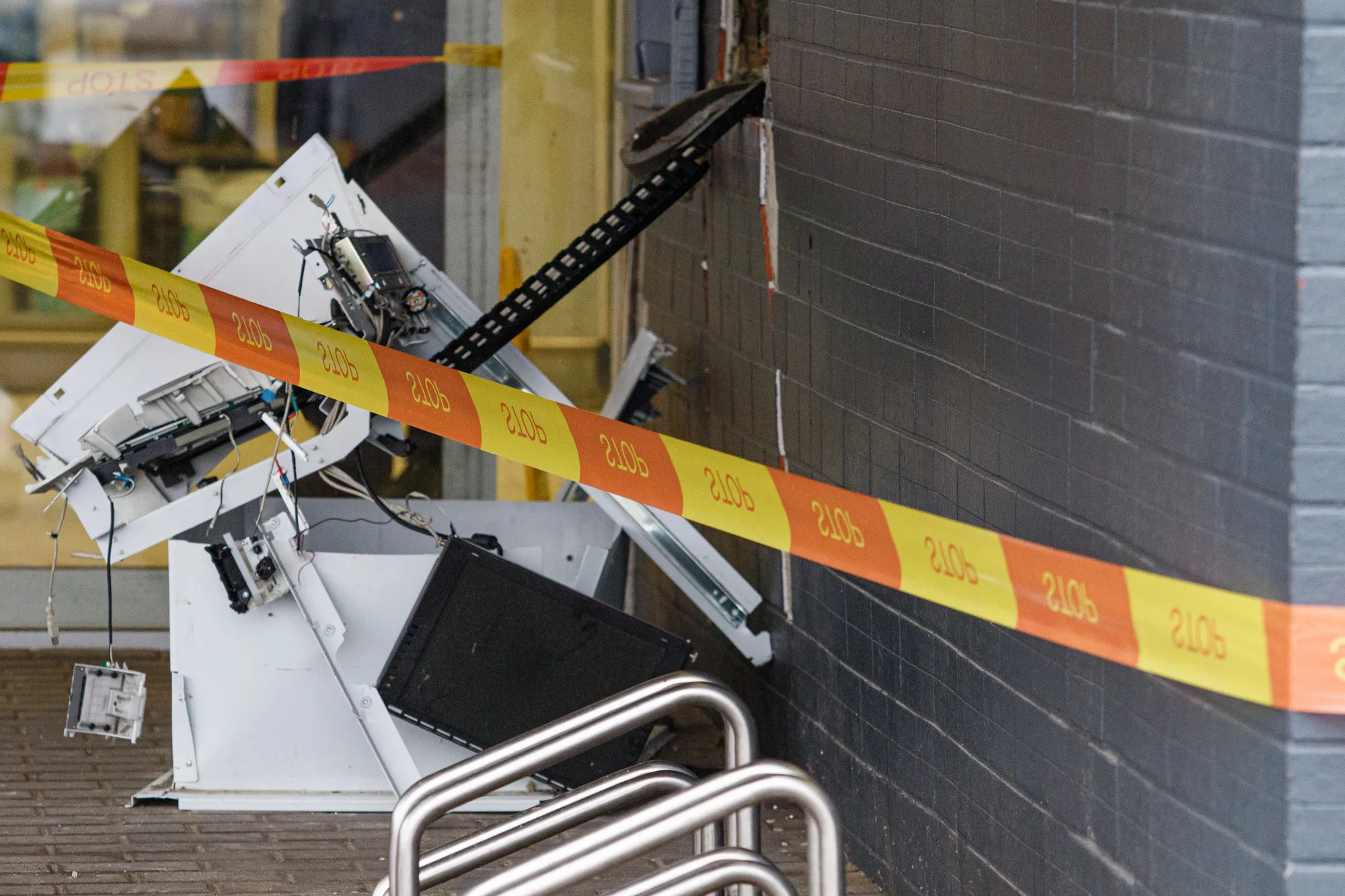 Išplėštas bankomatas Vaišvydavoje