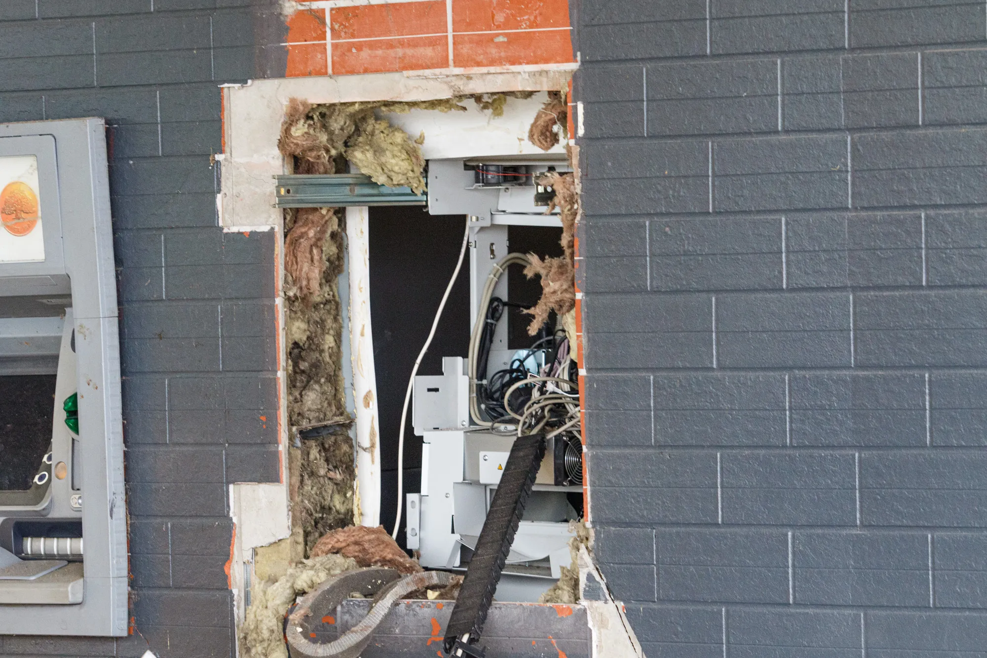 Išplėštas bankomatas Vaišvydavoje