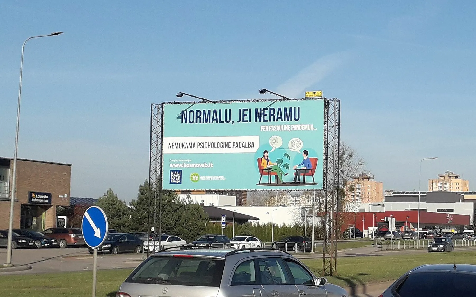 Normalu, jei neramu