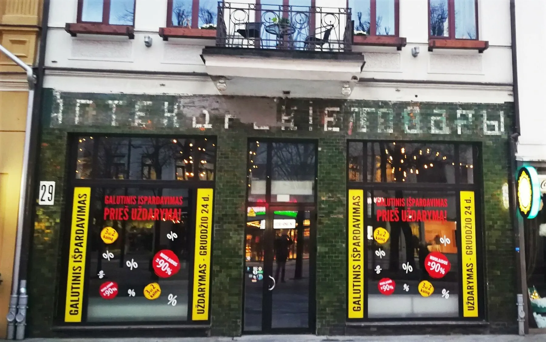 Uždaryta „Knygų ministerija“ Laisvės alėjoje