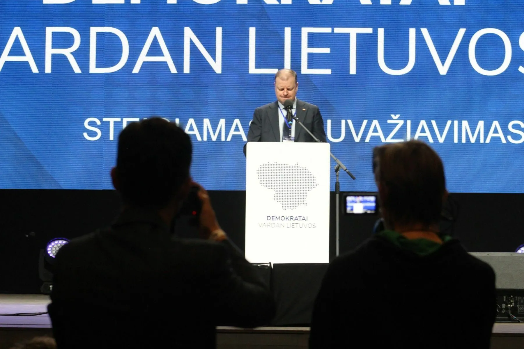 Demokratų sąjungos „Vardan Lietuvos“ suvažiavimas, Saulius Skvernelis