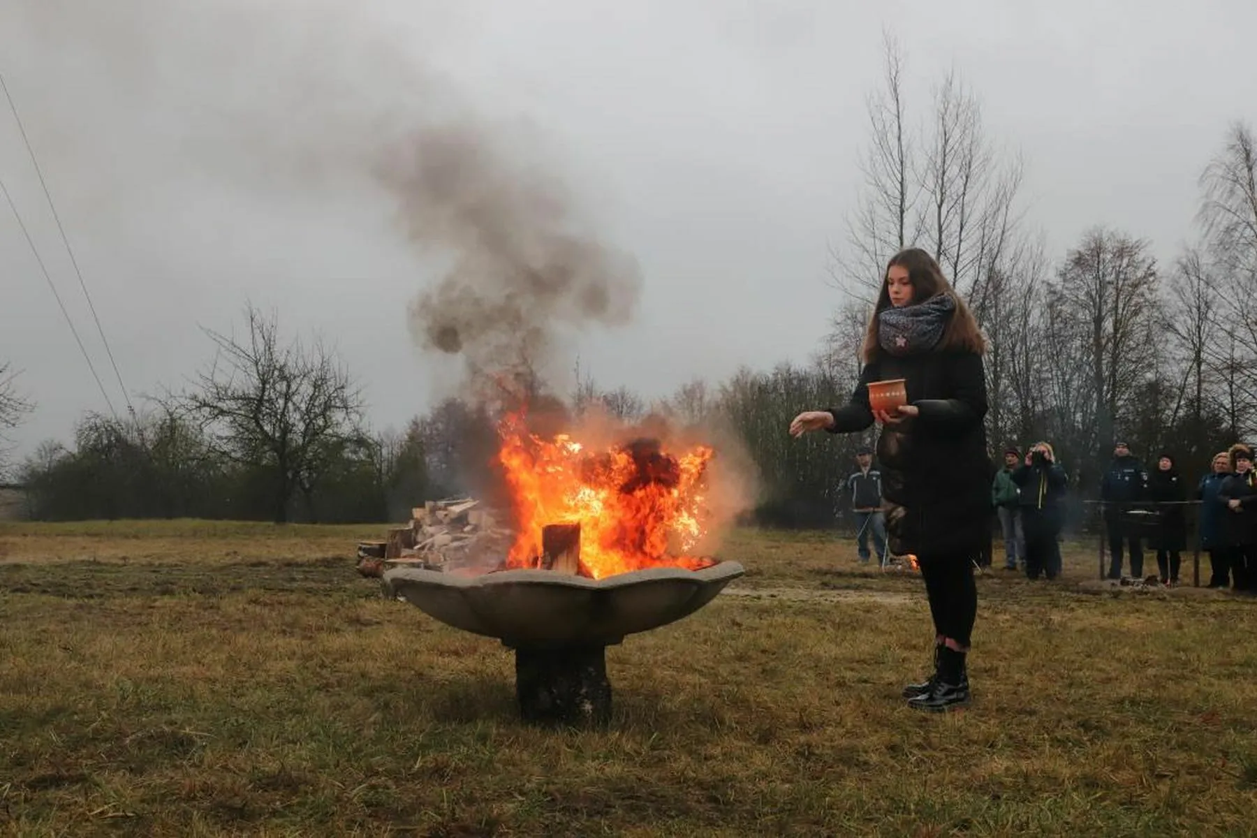 Renginiai Kauno rajone, laužas