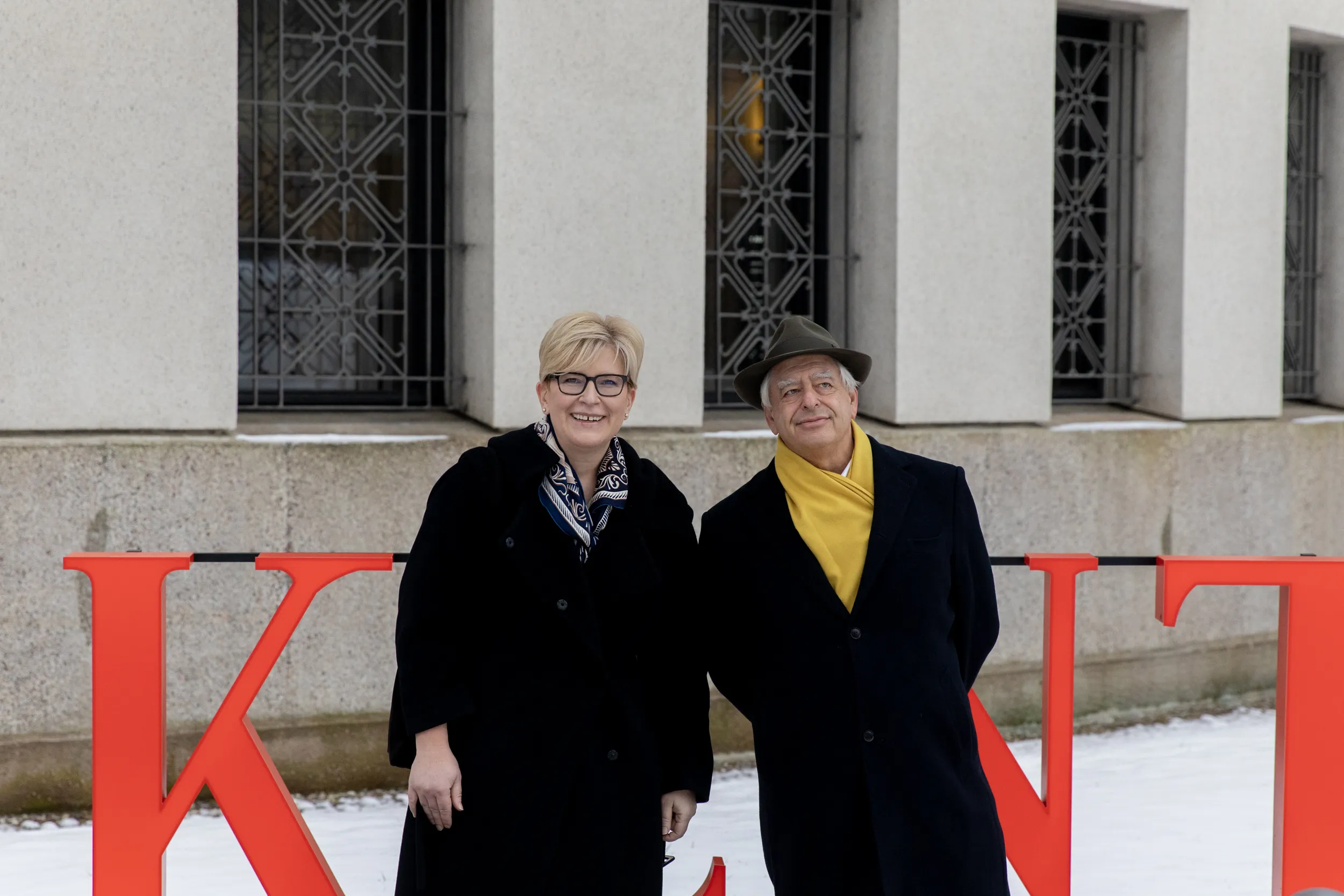 Kaune lankėsi premjerė