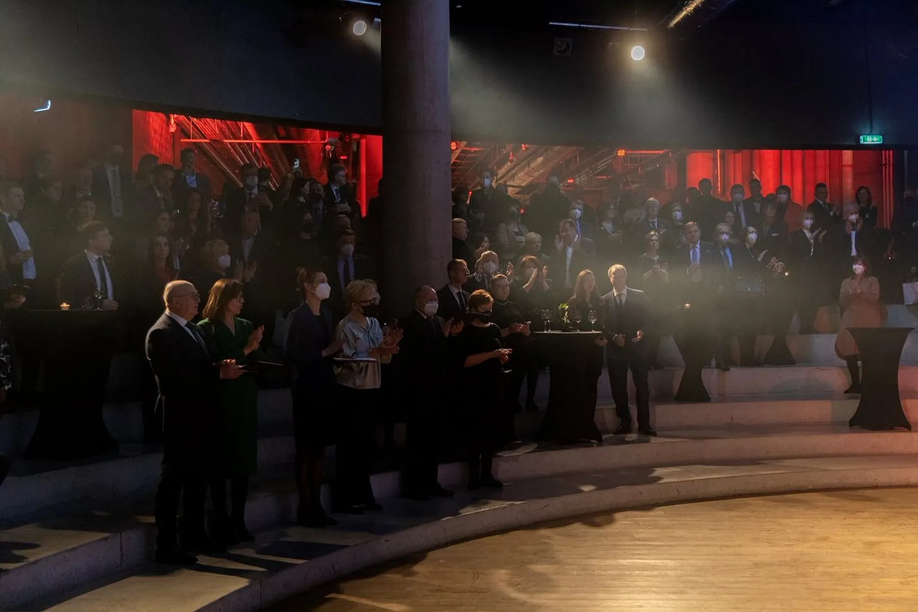 Priėmimas Žalgirio arenoje