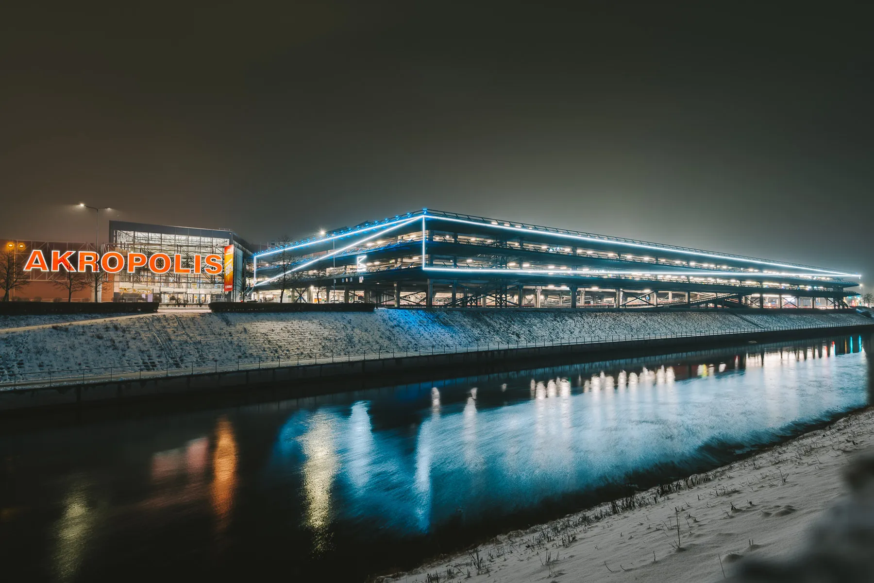 Šviesos instaliacija „Akropolyje“