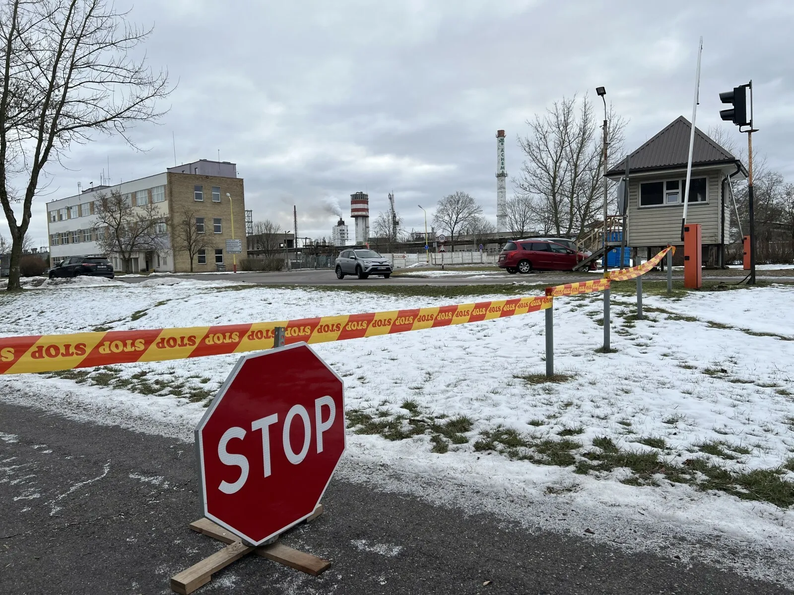 Darbuotojų streikas „Achemoje“