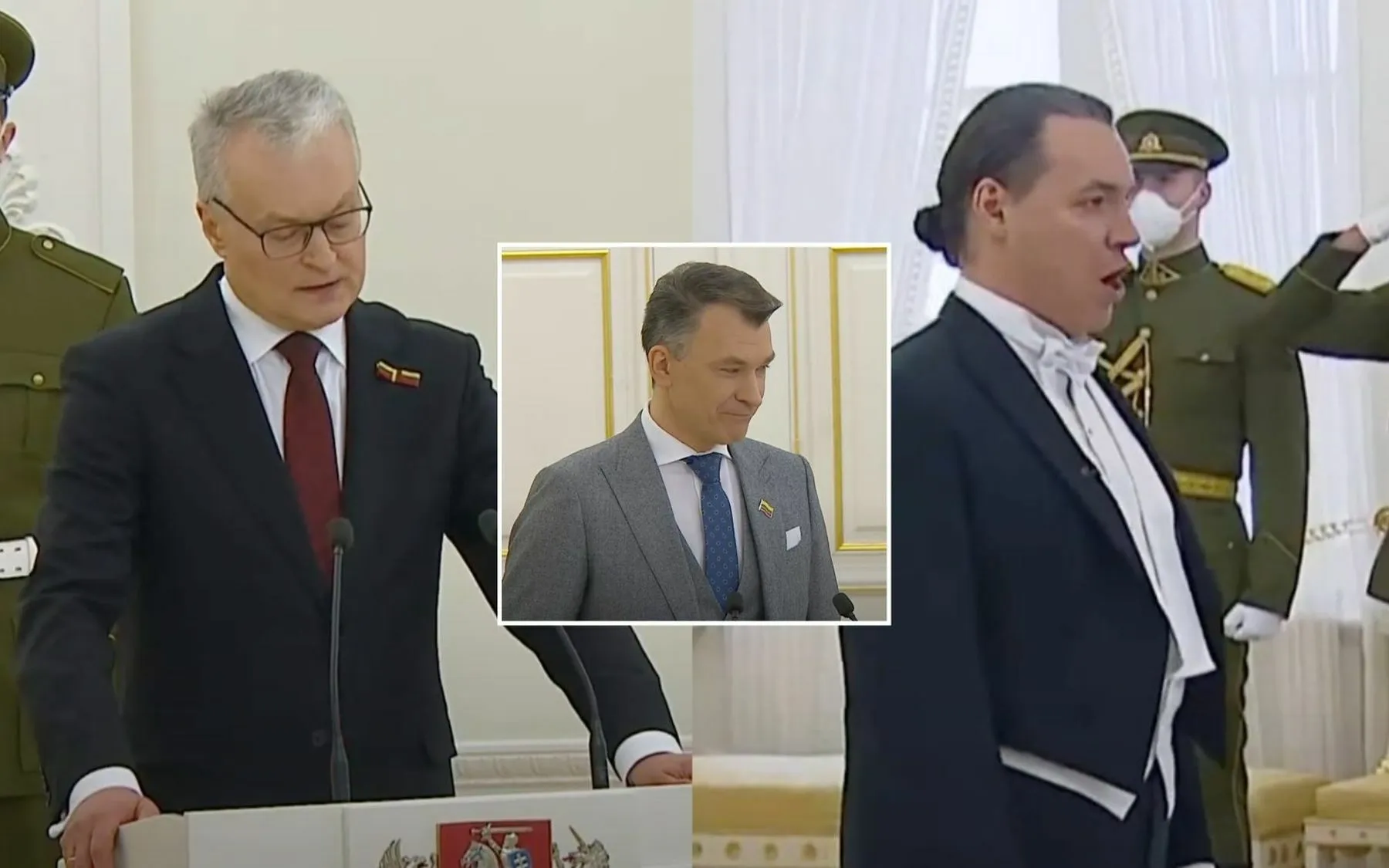 Gitanas Nausėda, Kostas Smoriginas, Marijus Žiedas