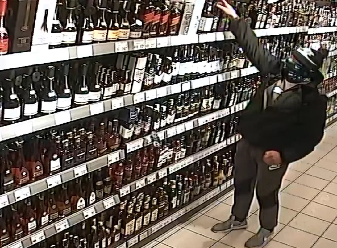 Iš parduotuvės pavogtas alkoholis