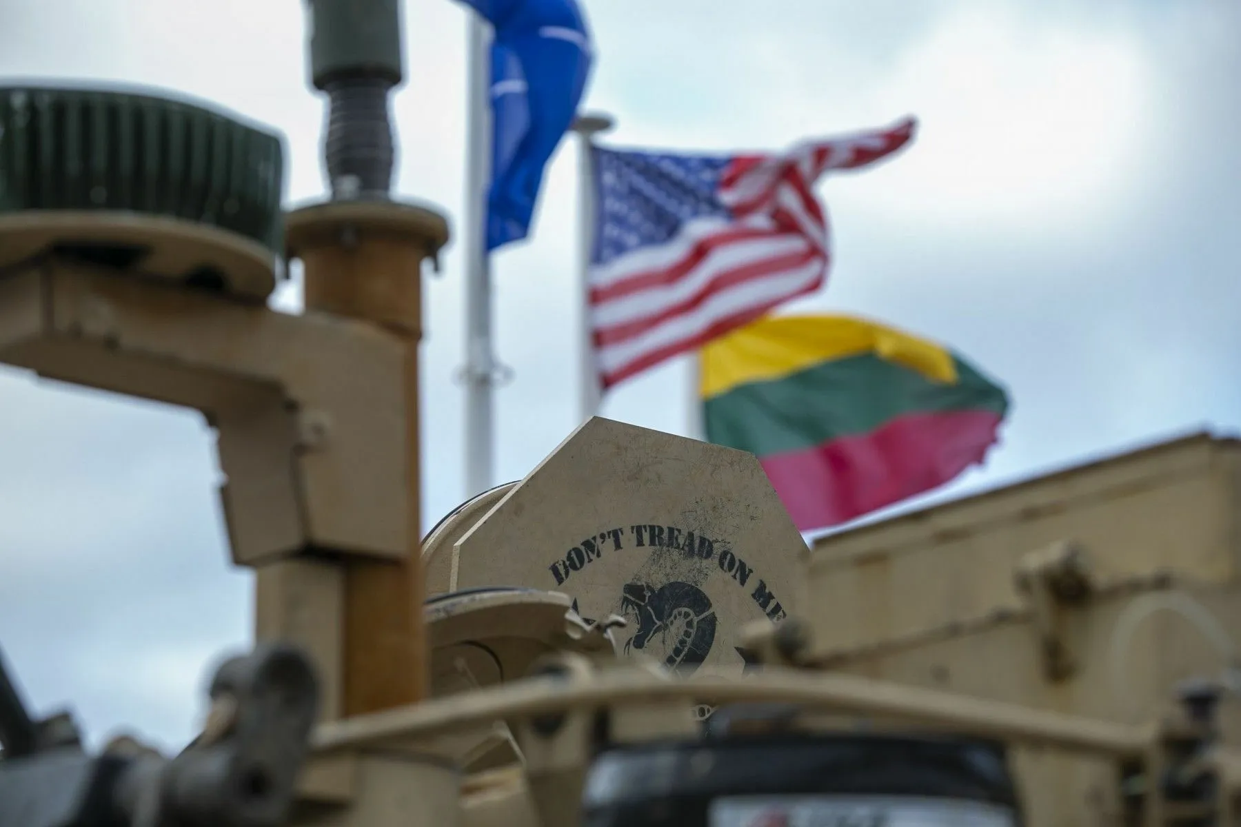 Lietuvoje lankosi aukščiausias JAV karinių stabų viršininkas Markas Milley / DELFI nuotr.