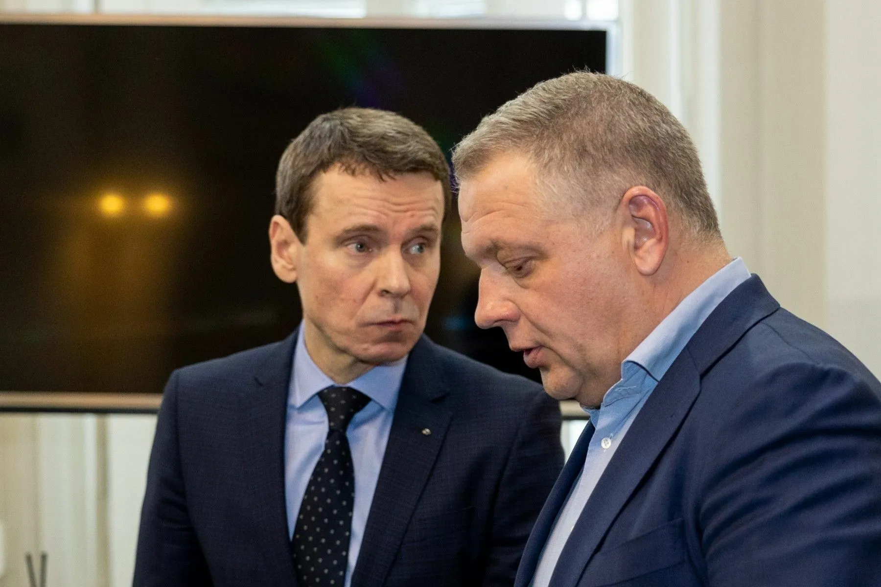 Raimondas Kurlianskis ir Eligijus Masiulis  / DELFI nuotr.