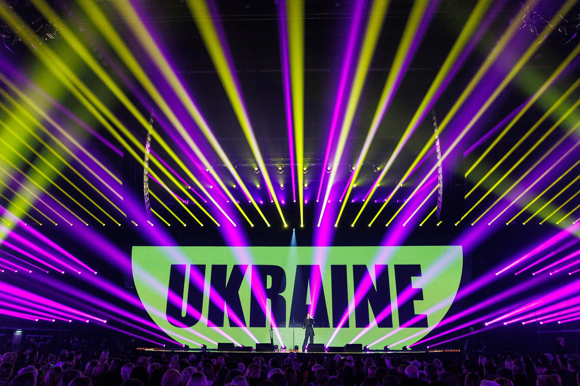 Paramos koncertas Ukrainai Žalgirio arenoje