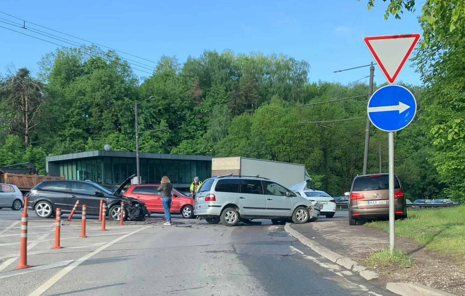 Avarija Nuokalnės gatvėje