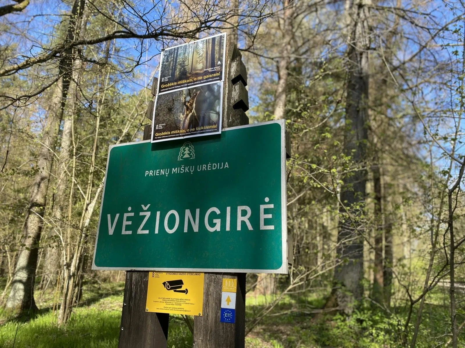 „Miško takas“ žygeiviams