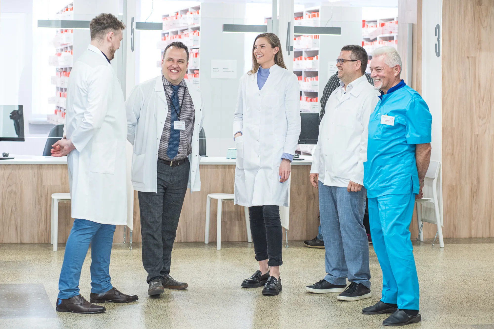 Kauno poliklinikos chirurgai / R. Tenio nuotr.