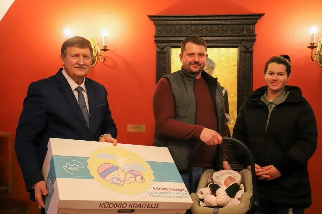 500-asis Kauno rajono kūdikis