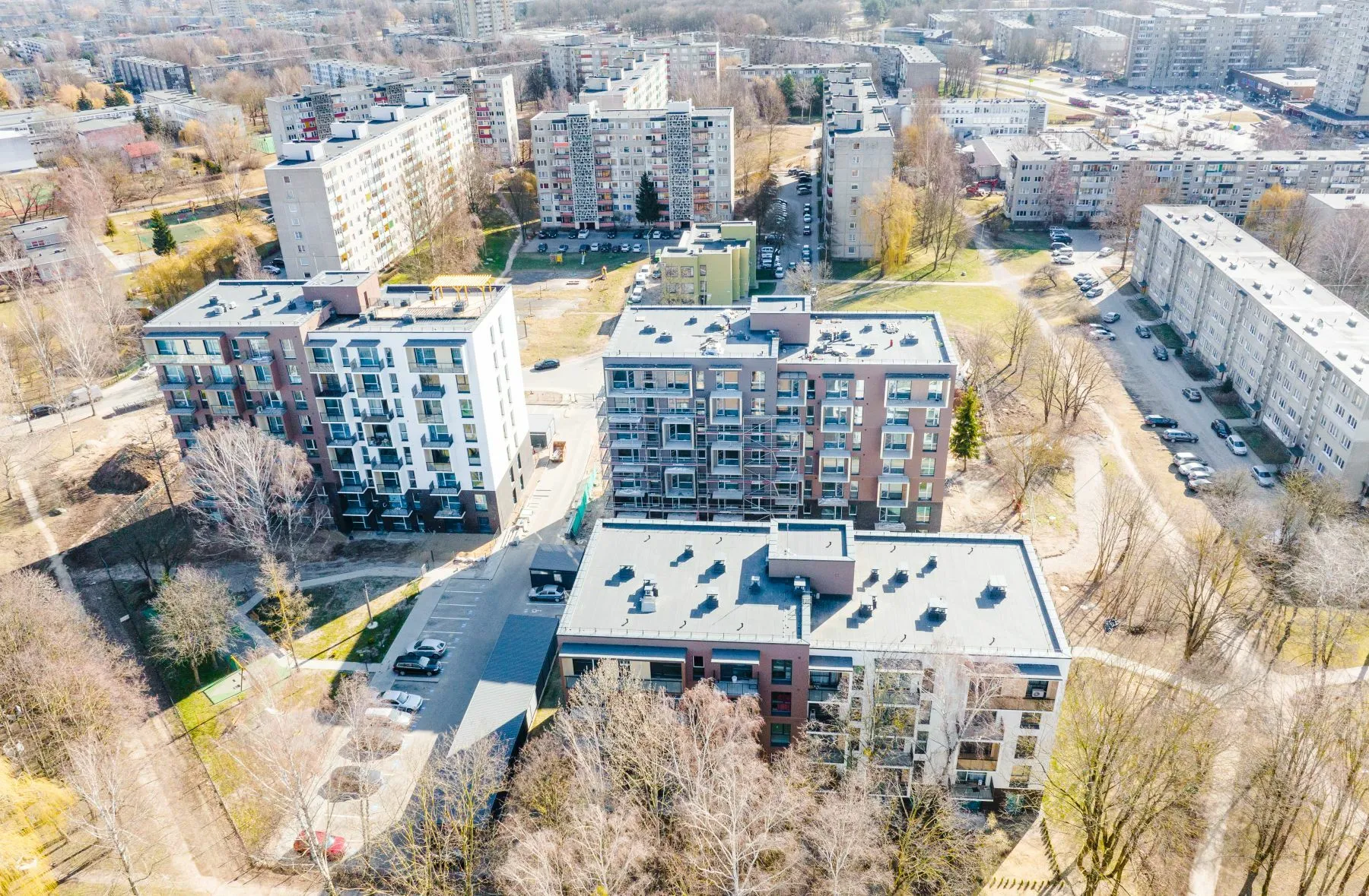 Daugiabučių projektas „Klevų namai“