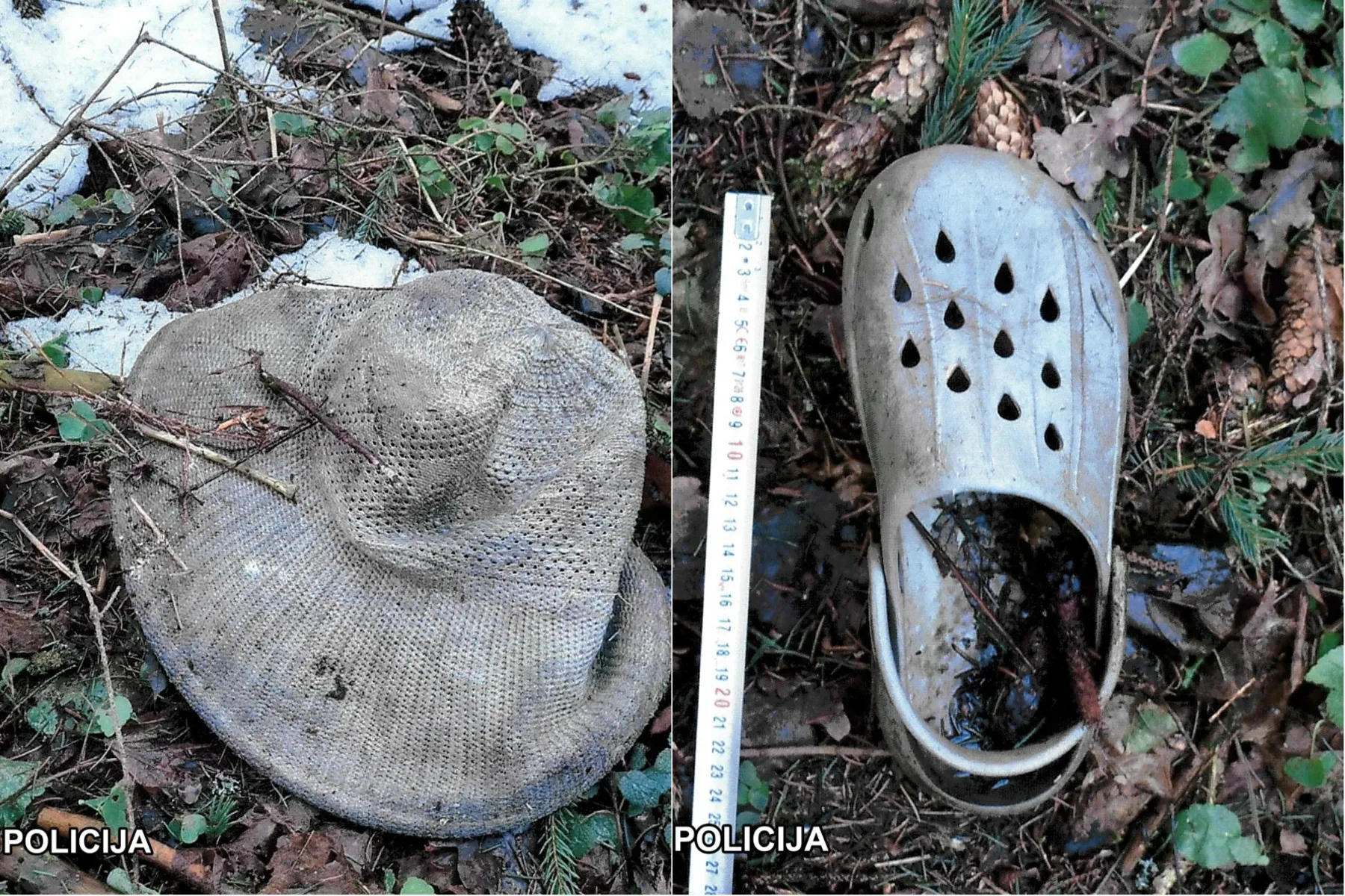 Rasti daiktai lavono