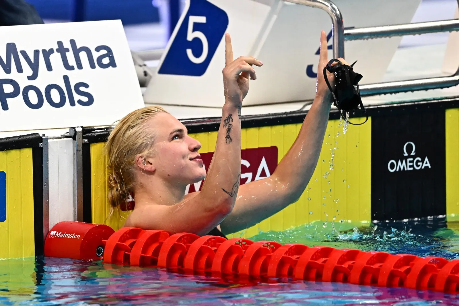Auksinis R. Meilutytės plaukimas pasaulio čempionate Budapešte