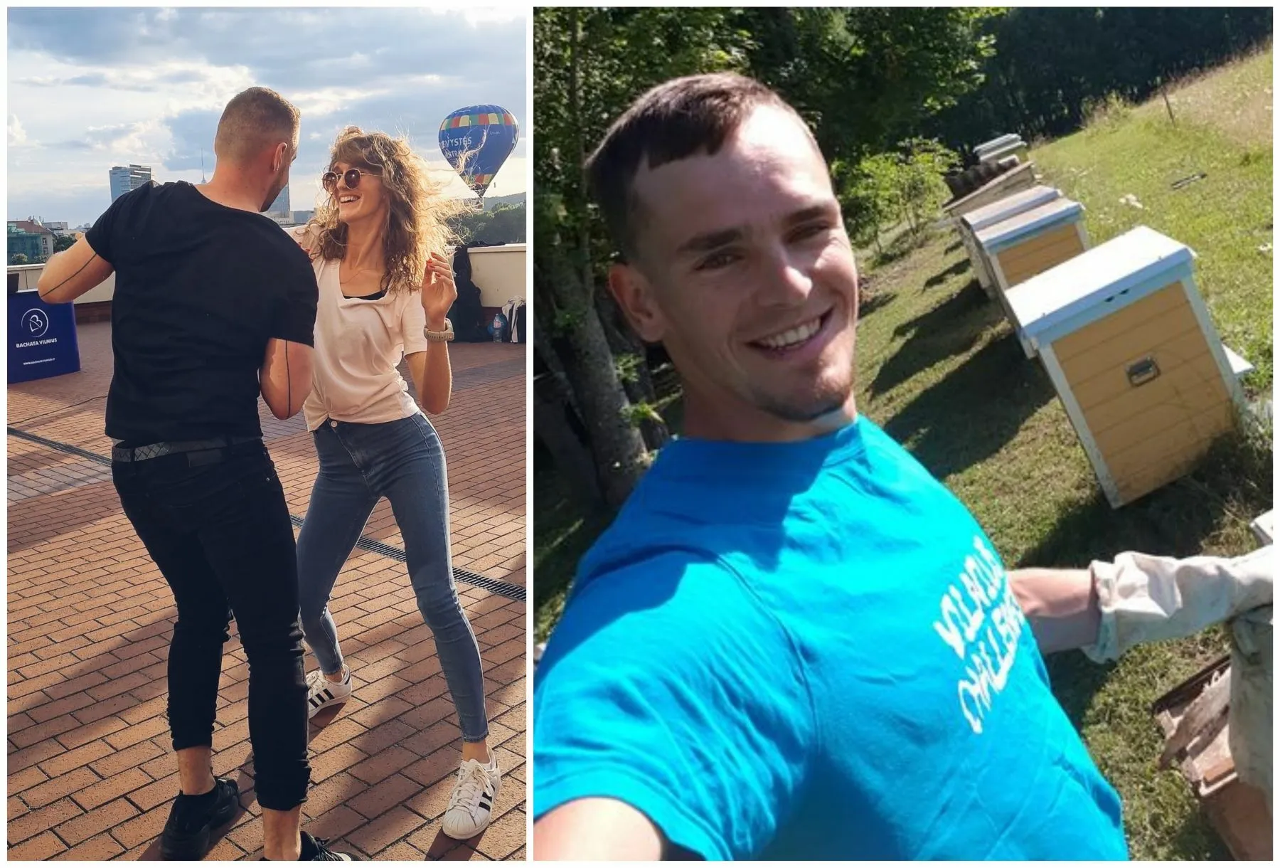 Gabrielė Leščinskaitė ir Vytautas Strolia