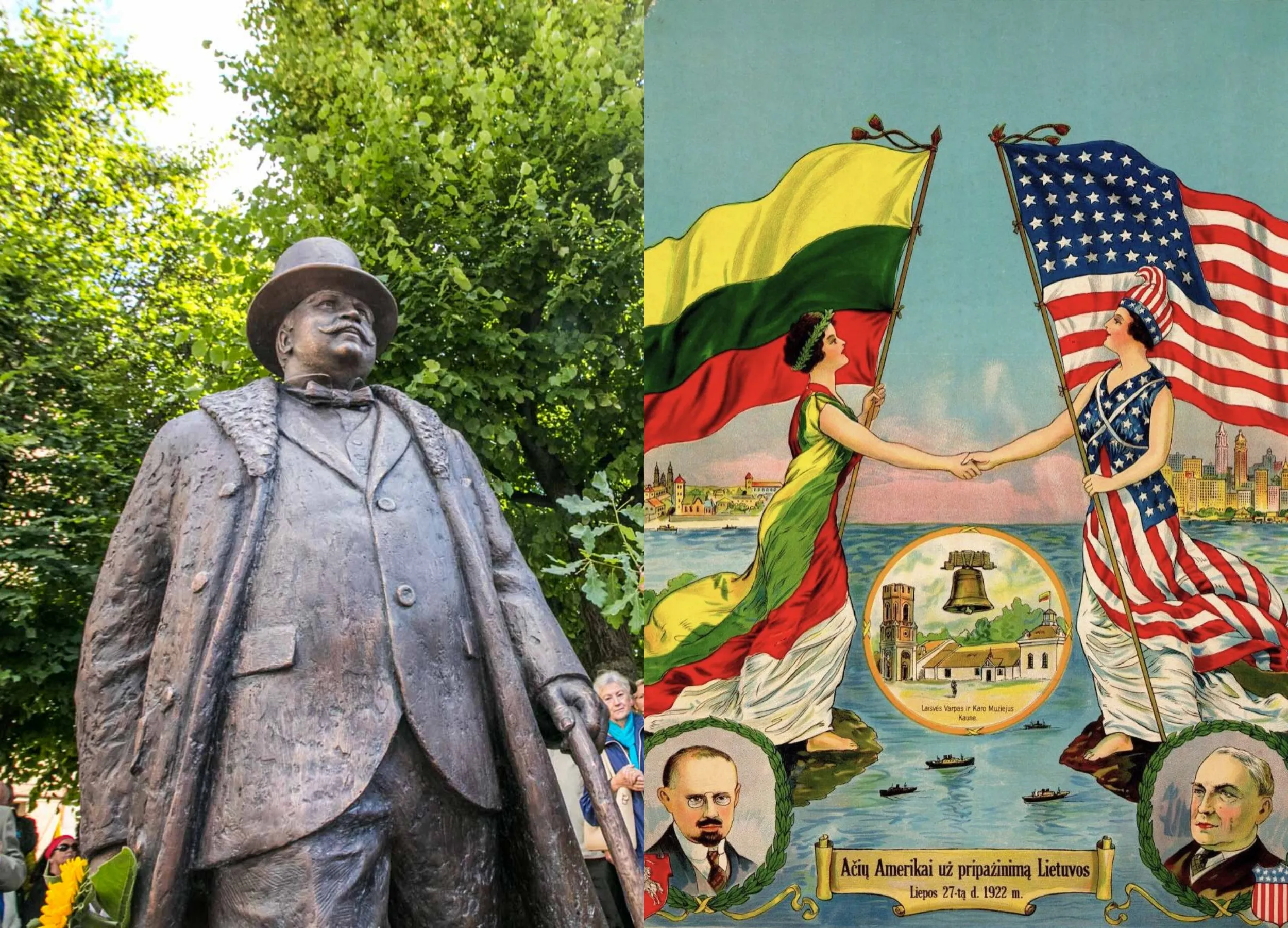 J. Vileišis, Laisvės varpas, JAV