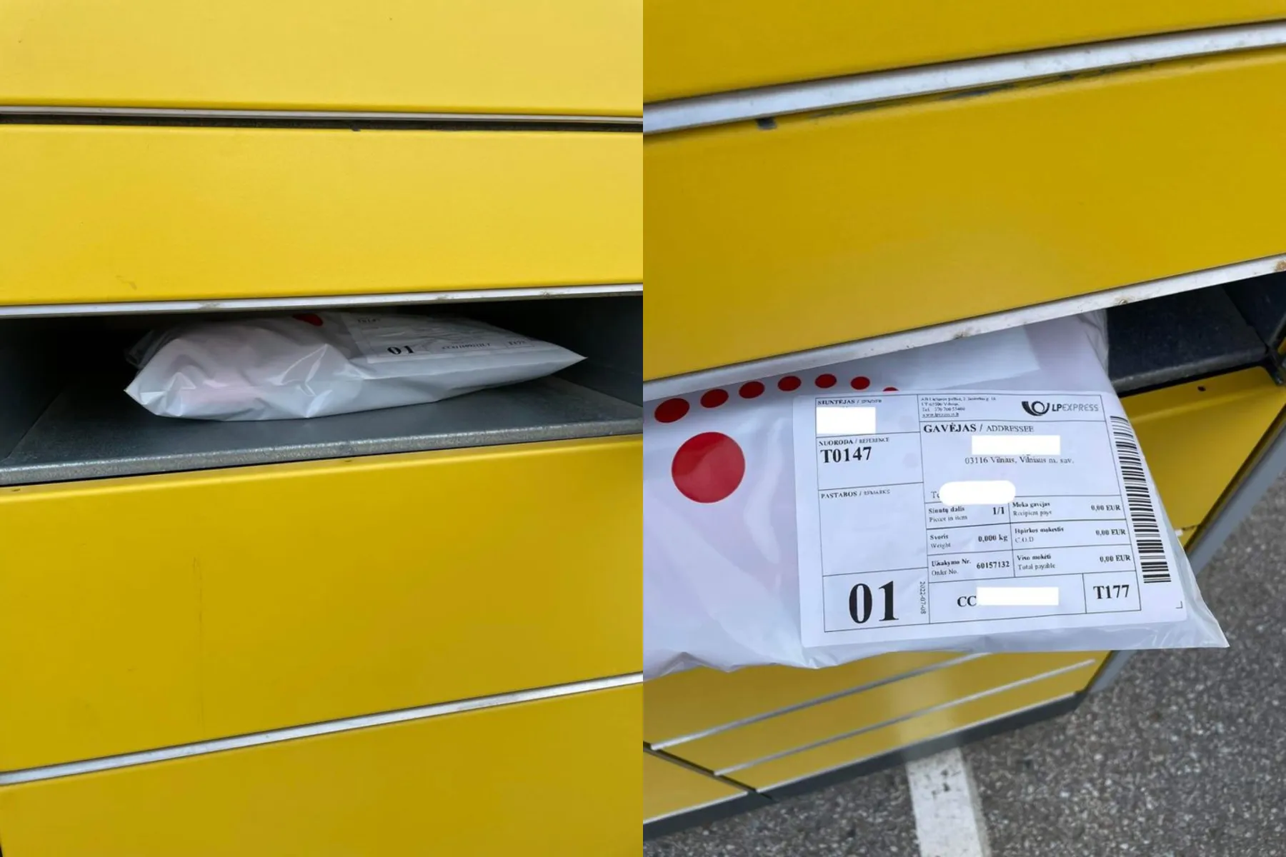 LP EXPRESS paštomatas