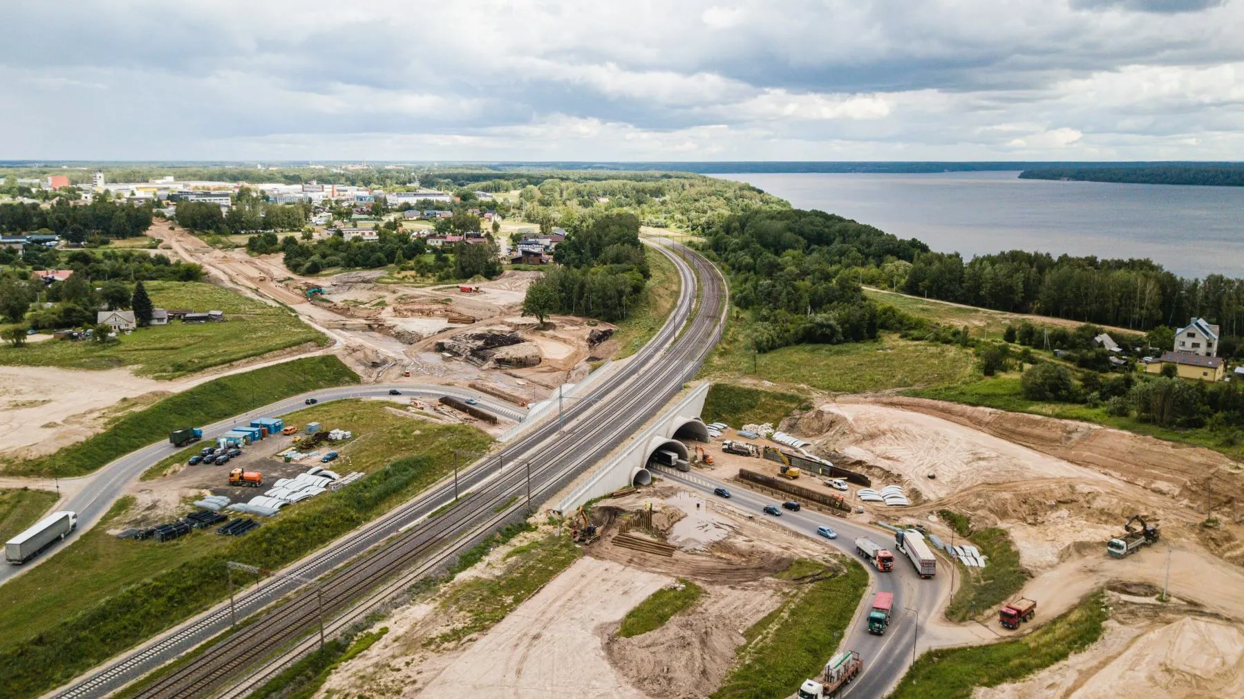 Pietrytinio aplinkkelio statybos