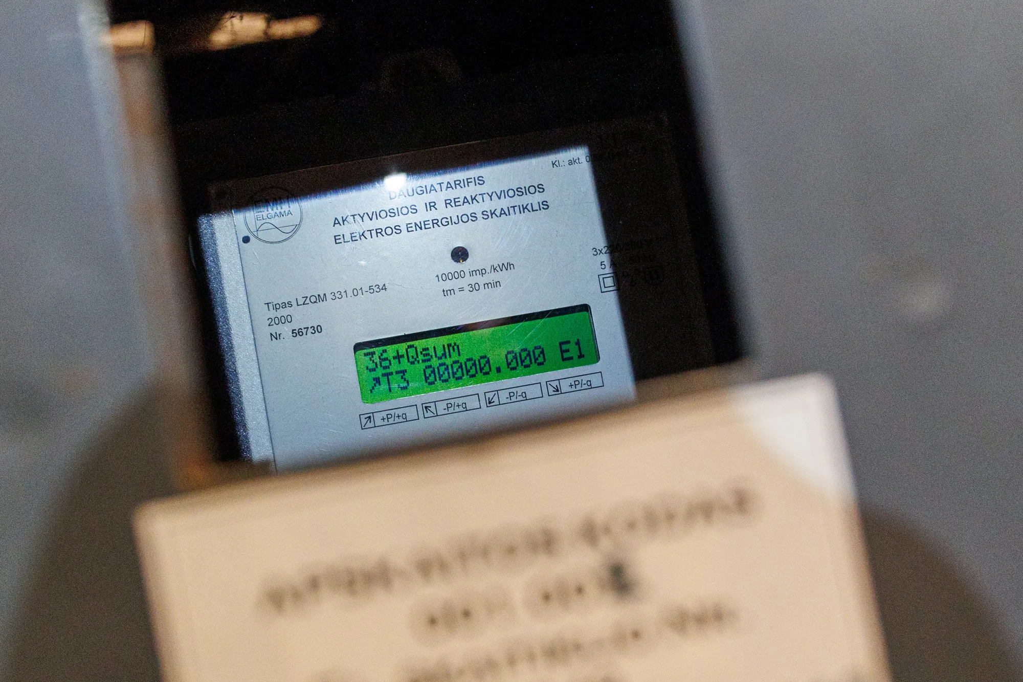 Elektros energija ir skaitiklis