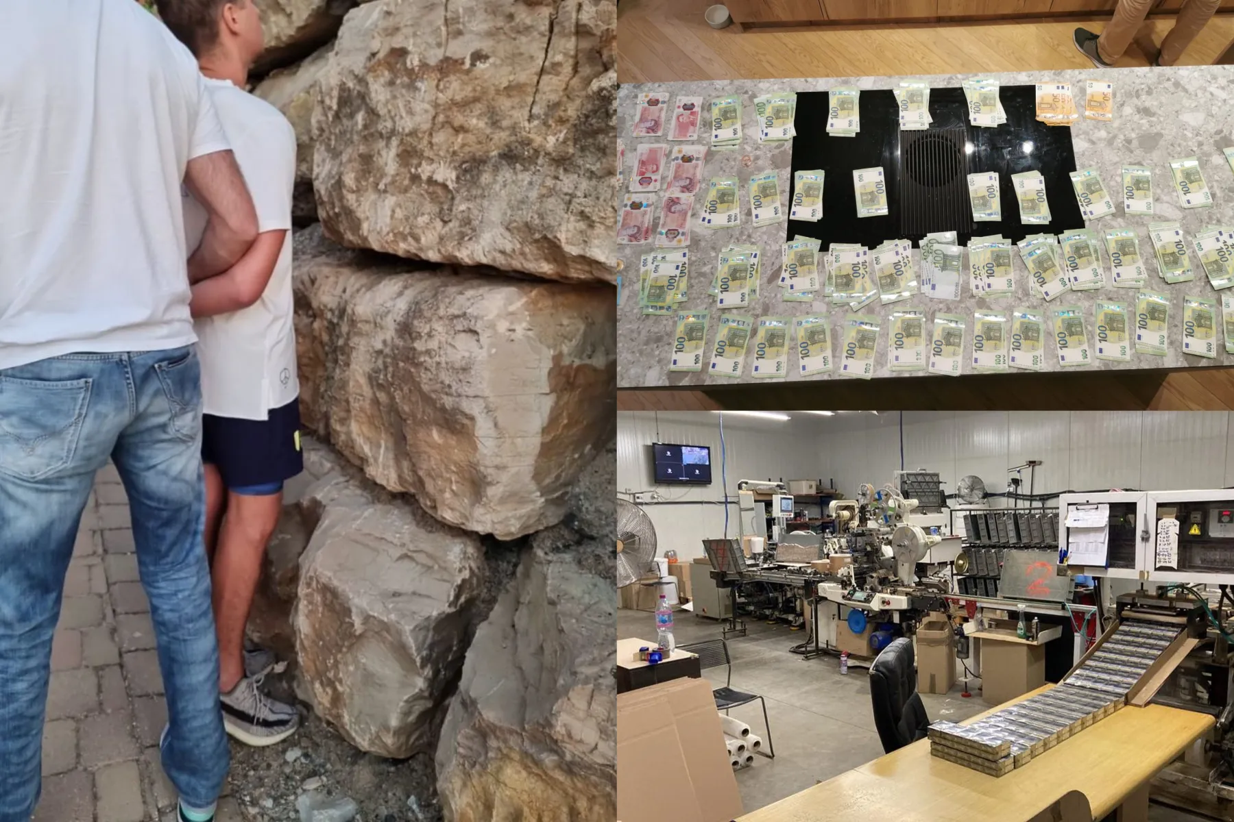 Grupuotės sulaikymas / Policijos departamento nuotr.