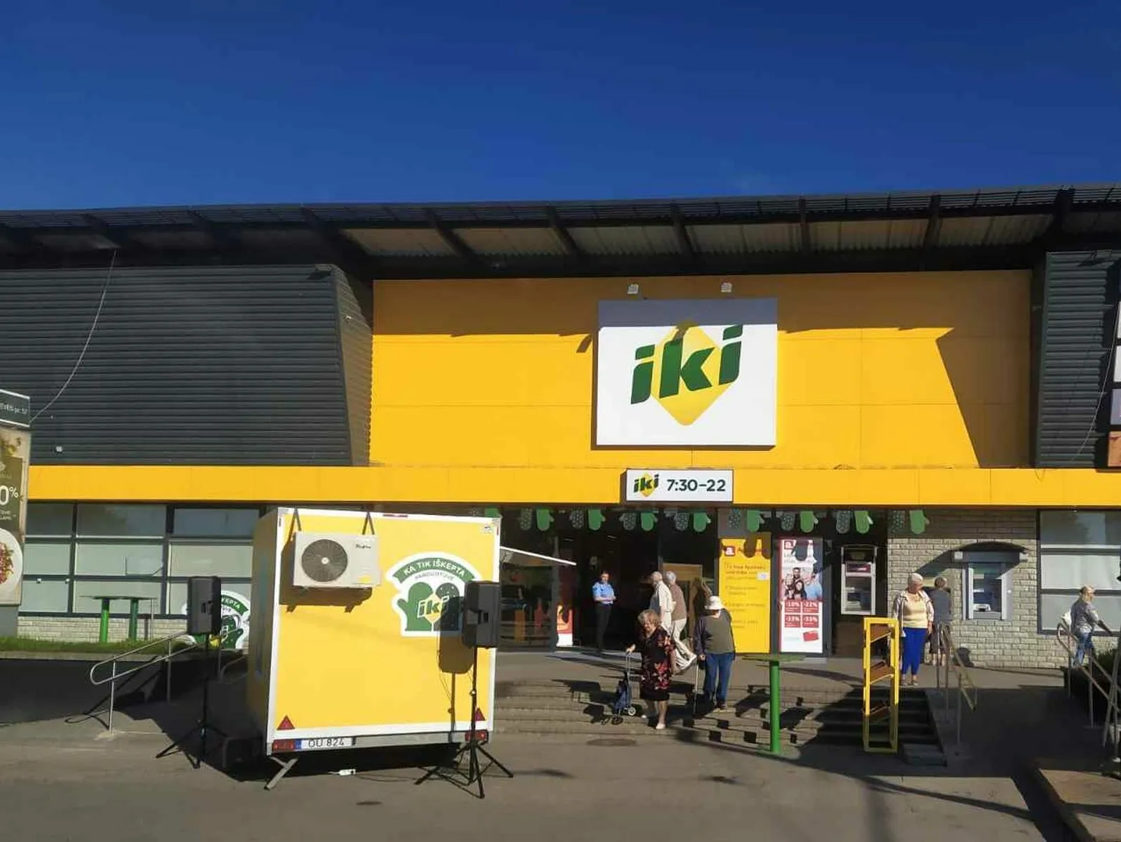 Kaune atnaujinta IKI Saulėtekis parduotuvė