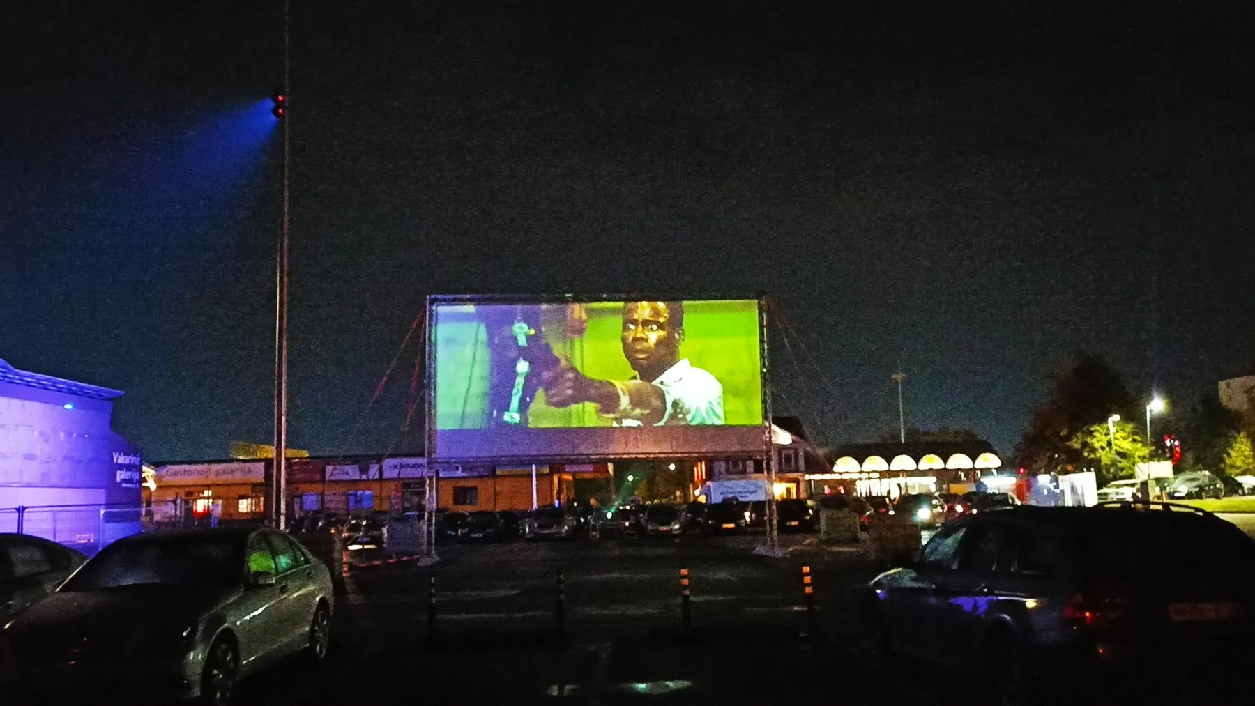 Drive-in kinas Kaune / Organizatorių nuotr.