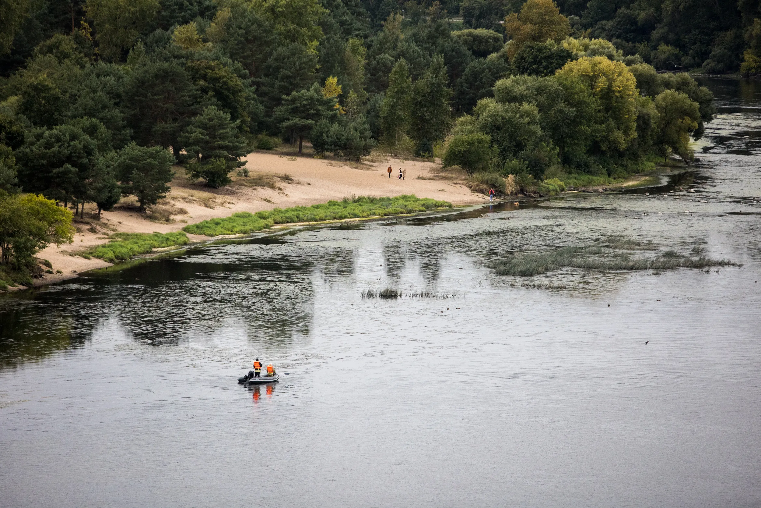 Nemune ties Trijų mergelių tiltu ieškoma kūdikio