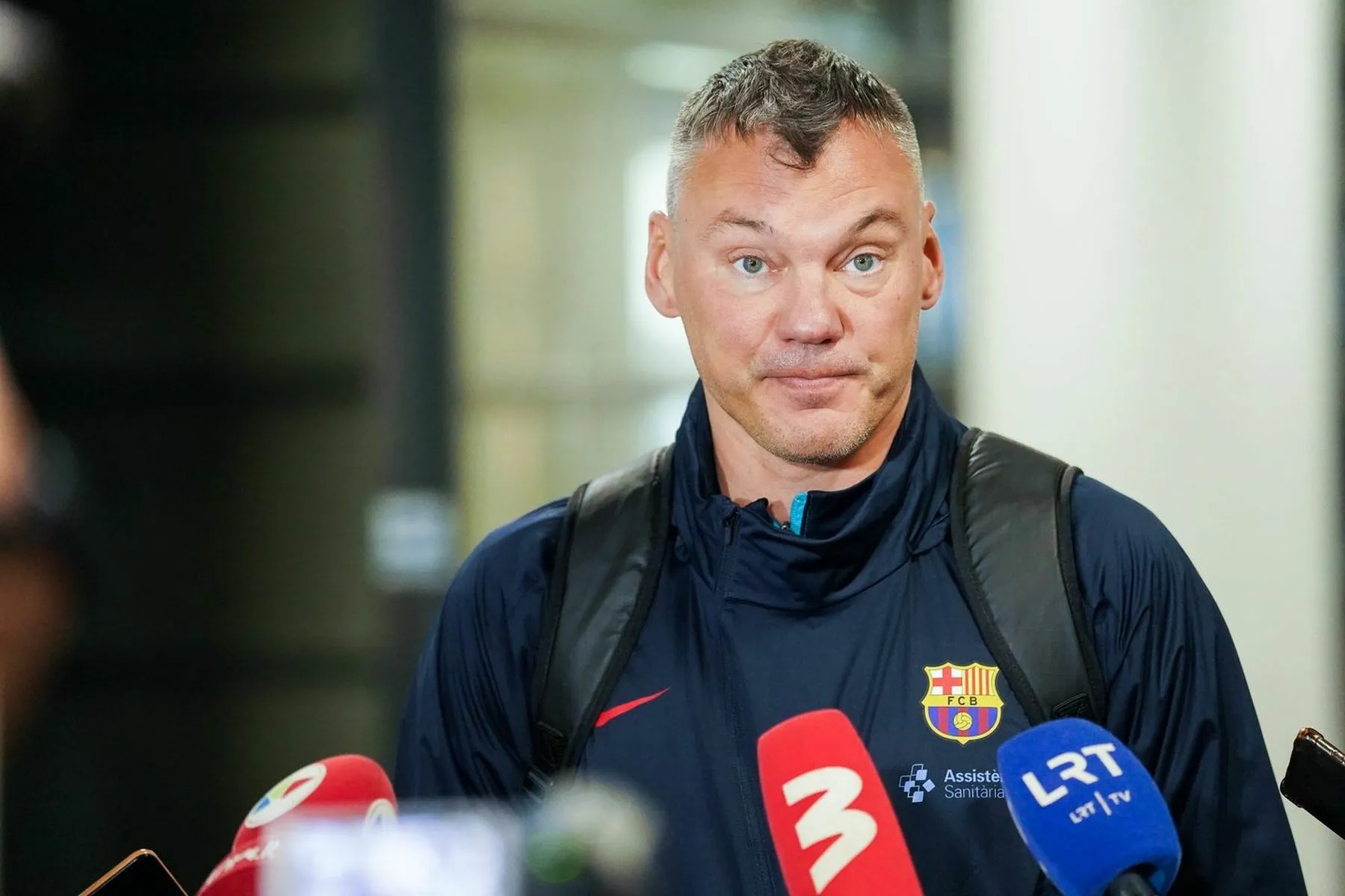 Š. Jasikevičius su komanda atvyko į Kauną