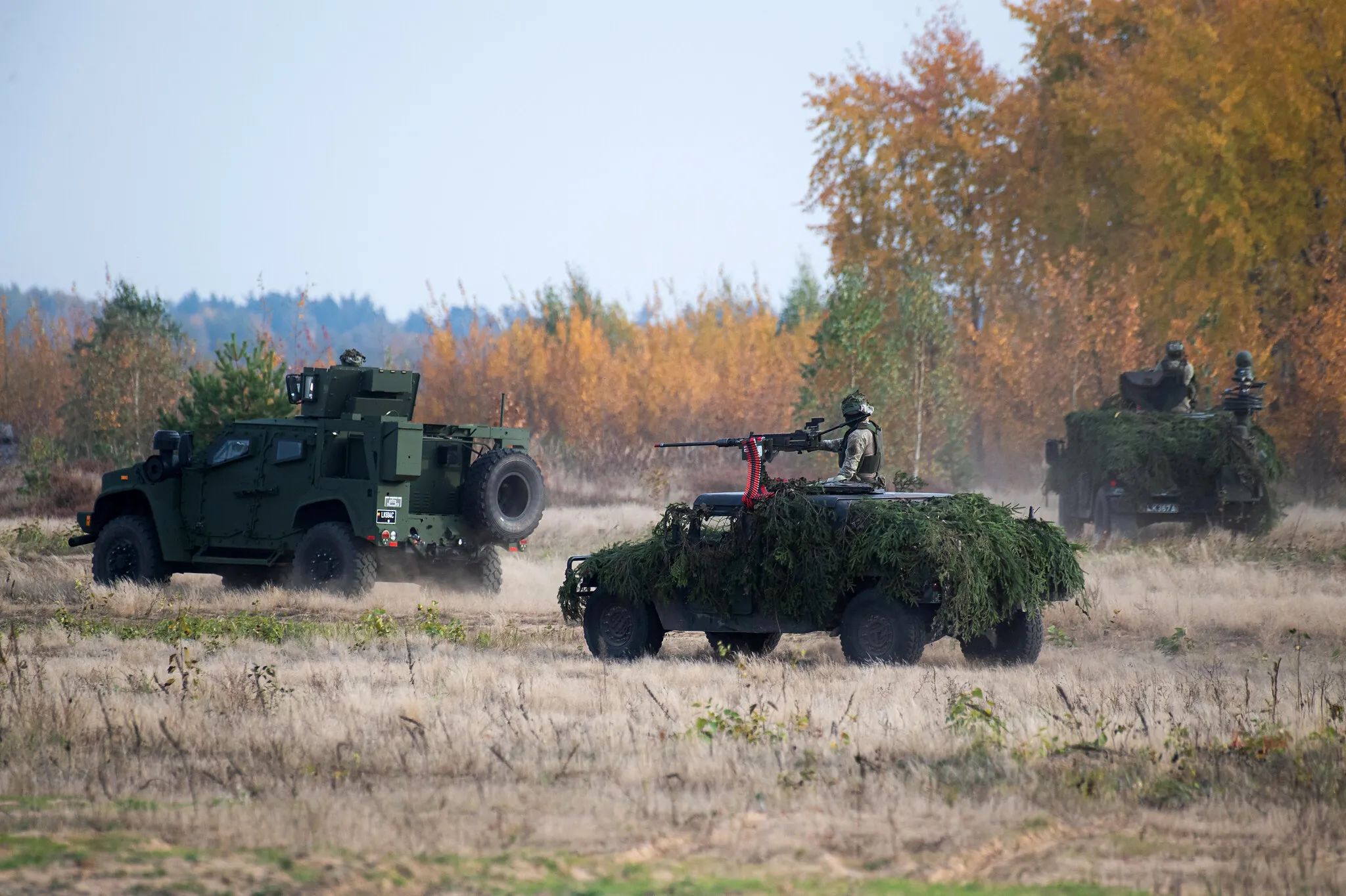Vokietijos brigados pratybos Rukloje