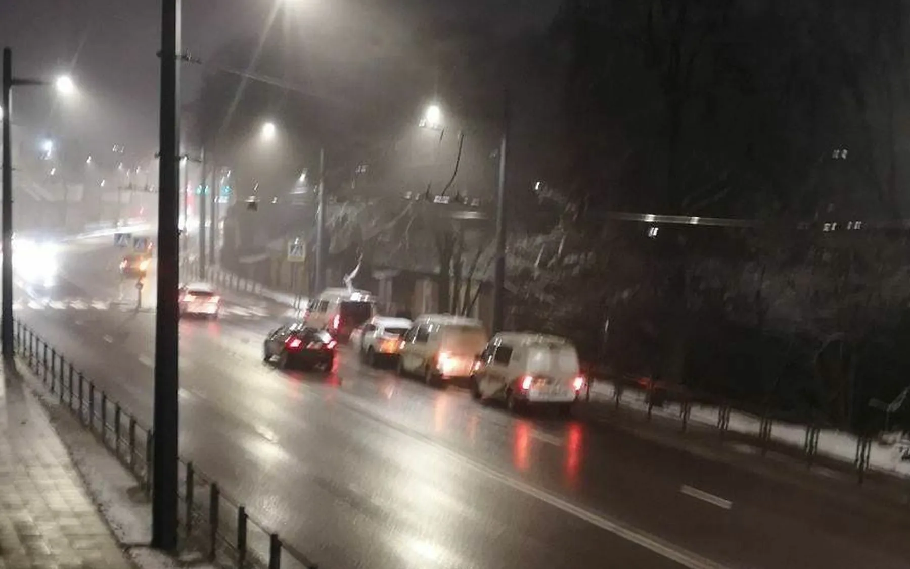 Sujudimas A. Juozapavičiaus prospekte